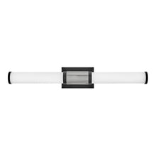 Load image into Gallery viewer, Zevi LED Bath Vanity Light in Black/Chrome (Large).
