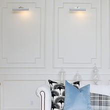 Load image into Gallery viewer, Holly Picture Light in bedroom.
