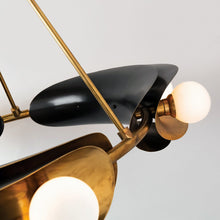 Load image into Gallery viewer, Hopper Chandelier in Detail.
