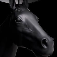 Load image into Gallery viewer, Horse Floor Lamp in Detail.
