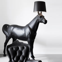 Load image into Gallery viewer, Horse Floor Lamp in Detail.
