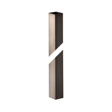 Load image into Gallery viewer, 7&#39; Square Outdoor Post in Coastal Dark Smoke.
