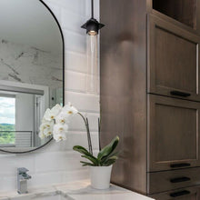 Load image into Gallery viewer, Airis Mini Pendant Light in bathroom.
