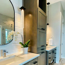 Load image into Gallery viewer, Airis Mini Pendant Light in bathroom.
