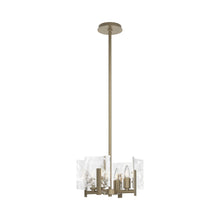 Load image into Gallery viewer, Arc 4-Light Pendant Light in Soft Gold.
