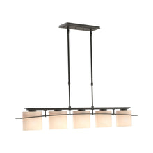 Load image into Gallery viewer, Arc Ellipse Linear Pendant Light in Black (5-Light).

