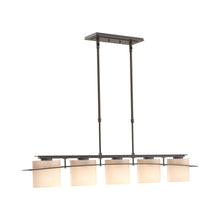 Load image into Gallery viewer, Arc Ellipse Linear Pendant Light in Oil Rubbed Bronze (5-Light).
