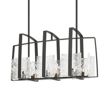 Load image into Gallery viewer, Arc Linear Pendant Light in Natural Iron.
