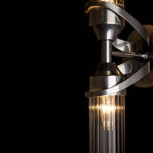 Load image into Gallery viewer, Bow Bath Wall Light in Detail.
