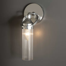 Load image into Gallery viewer, Bow Bath Wall Light in Detail.
