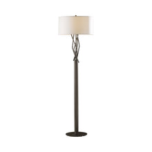 Load image into Gallery viewer, Brindille Floor Lamp in Dark Smoke/Natural Anna.
