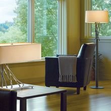 Load image into Gallery viewer, Brindille Floor Lamp in living room.
