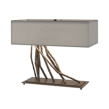 Load image into Gallery viewer, Brindille Table Lamp in Bronze/Medium Grey.
