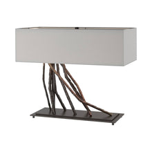 Load image into Gallery viewer, Brindille Table Lamp in Oil Rubbed Bronze/Light Grey.

