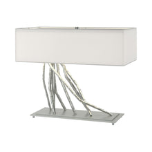 Load image into Gallery viewer, Brindille Table Lamp in Vintage Platinum/Light Grey.

