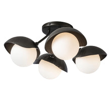 Load image into Gallery viewer, Brooklyn Single Shade Flush Mount Ceiling Light in Detail.
