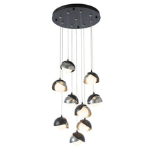 Load image into Gallery viewer, Brooklyn Standard Round Multi Light Pendant Light in Detail.
