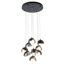 Load image into Gallery viewer, Brooklyn Standard Round Multi Light Pendant Light in Detail.
