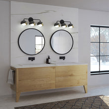 Load image into Gallery viewer, Brooklyn Vanity Wall Light in bathroom.
