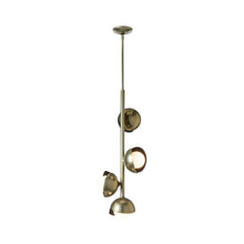 Load image into Gallery viewer, Brooklyn Vertical Pendant Light in Detail.

