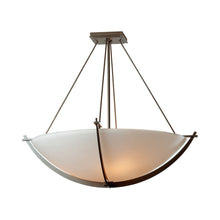 Load image into Gallery viewer, Compass Semi Flush Mount Ceiling Light in Dark Smoke (Large).
