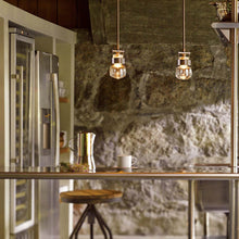 Load image into Gallery viewer, Cuff Mini Pendant Light in dining room.
