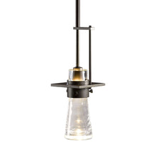 Load image into Gallery viewer, Erlenmeyer Mini Pendant Light in Dark Smoke (Medium).
