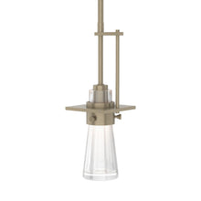 Load image into Gallery viewer, Erlenmeyer Mini Pendant Light in Soft Gold (Medium).
