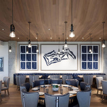 Load image into Gallery viewer, Erlenmeyer Mini Pendant Light in restaurant.
