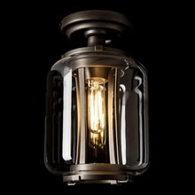 Load image into Gallery viewer, Fairwinds Outdoor Semi Flush Mount Ceiling Light in Detail.
