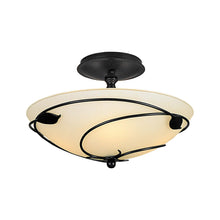 Load image into Gallery viewer, Forged Leaves Semi Flush Mount Ceiling Light.
