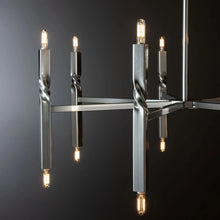 Load image into Gallery viewer, Helix Multi Light Pendant Light in Detail.
