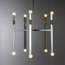 Load image into Gallery viewer, Helix Multi Light Pendant Light in Detail.
