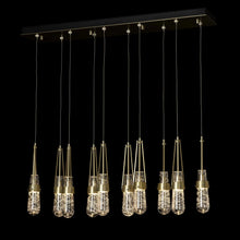 Load image into Gallery viewer, Link Rectangular LED Multi Light Pendant Light in Detail.
