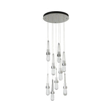 Load image into Gallery viewer, Link Round LED Multi Light Pendant Light in Detail.
