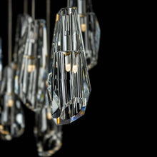 Load image into Gallery viewer, Luma Rectangular LED Multi Light Pendant Light in Detail.
