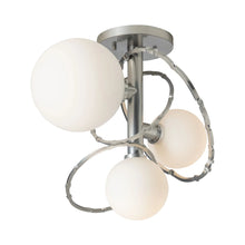 Load image into Gallery viewer, Olympus Semi Flush Ceiling Light in Sterling.
