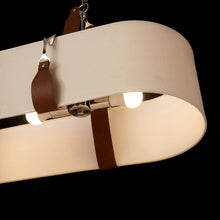Load image into Gallery viewer, Saratoga Oval Pendant Light in Detail.
