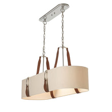 Load image into Gallery viewer, Saratoga Oval Pendant Light in Detail.
