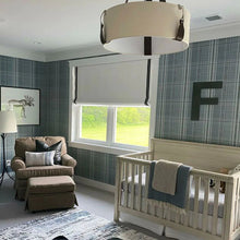 Load image into Gallery viewer, Saratoga Pendant Light in bedroom.
