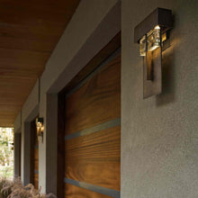 Load image into Gallery viewer, Shard Outdoor LED Wall Light in Outdoor Area.
