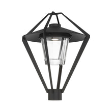 Load image into Gallery viewer, Stellar Outdoor Post Light in Coastal Black.
