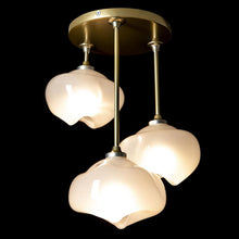 Load image into Gallery viewer, Ume Multi Light Semi Flush Ceiling Light in Detail.
