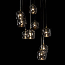 Load image into Gallery viewer, Ume Round LED Multi Light Pendant Light in Detail.

