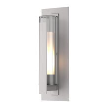 Load image into Gallery viewer, Vertical Bar Outdoor Wall Light in Coastal Burnished Steel (Large).
