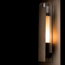 Load image into Gallery viewer, Vertical Bar Outdoor Wall Light in Detail.
