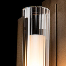 Load image into Gallery viewer, Vertical Bar Outdoor Wall Light in Detail.
