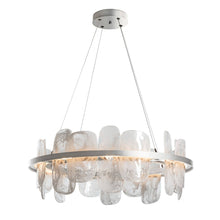 Load image into Gallery viewer, Vitre Circular LED Pendant Light in Sterling.
