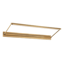 Load image into Gallery viewer, Hudson LED Picture Light in Large/Aged Brass.
