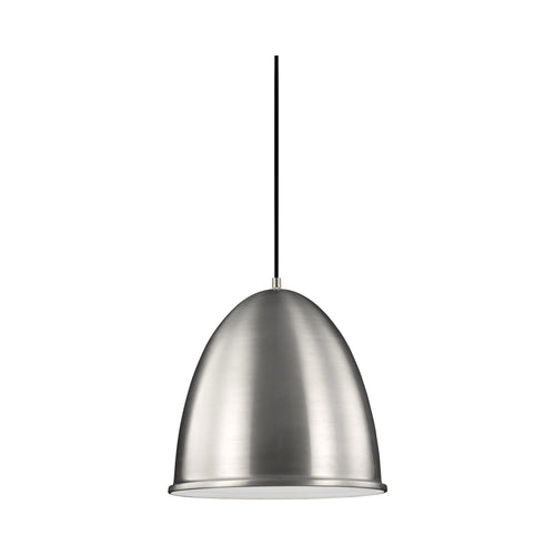 Hudson Street Pendant Light in Silver.